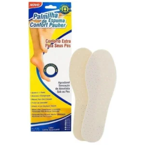 PALMILHA DE ESPUMA CONFORTPAUHER BRANCA
