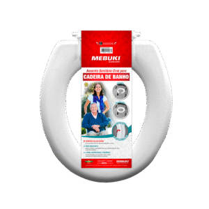 Assento Oval p/ Cadeira de Banho Fechado