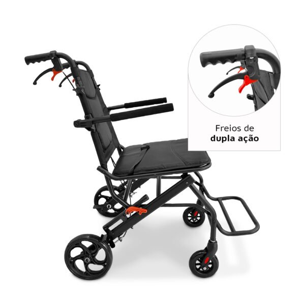 Cadeira de Transporte até 100 Kg Dellamed - Imagem 3