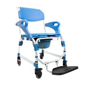 Cadeira Rodas para Banho Pro800 Aluminio até 150kg - Procirurgica