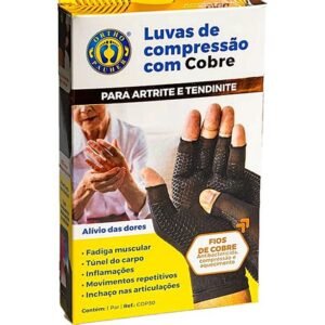 Luva de Compressão Com Cobre