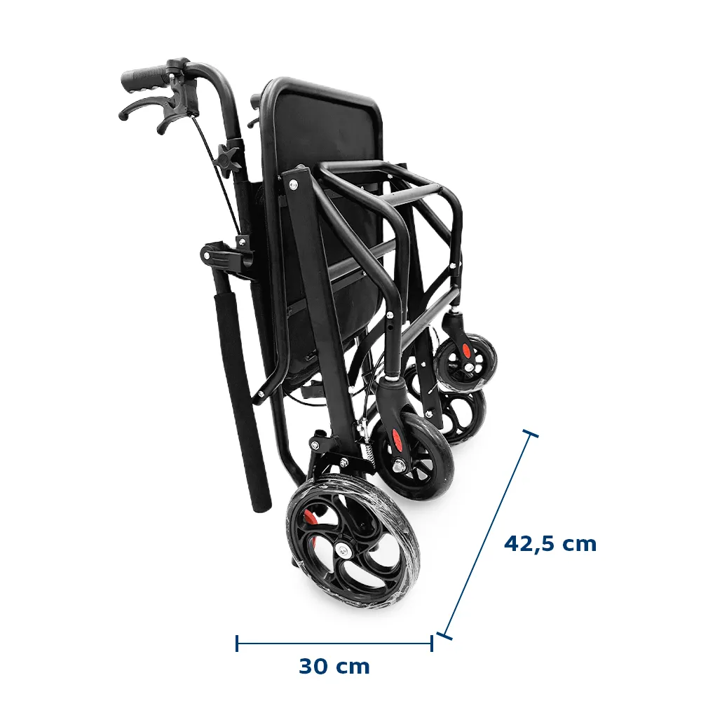 Cadeira de Transporte D90 até 100 Kg Dellamed - Imagem 5